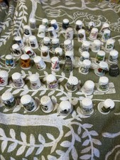 51 Vintage Thimbles Collection