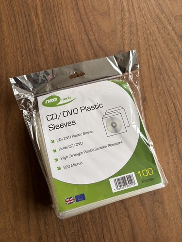 200 dvd plastic sleeves - 200,