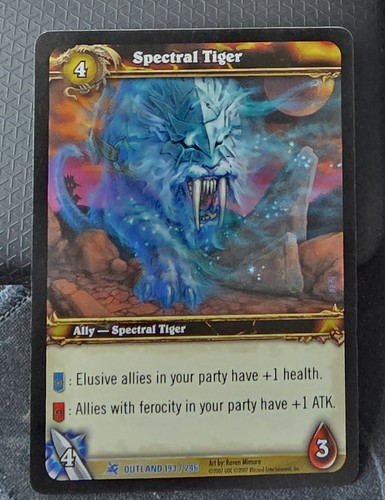 Spectral tiger world - -, of