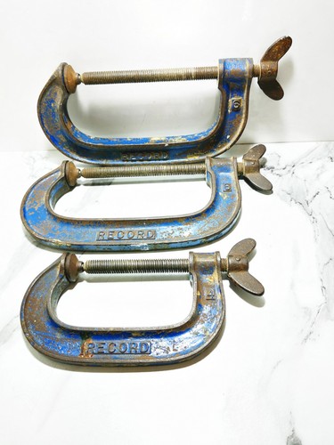 3pcs record clamps 4 - record, g