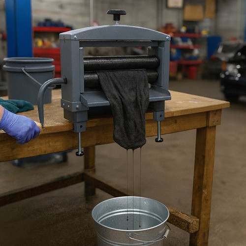 Manual hand clothes - clothes, wringer