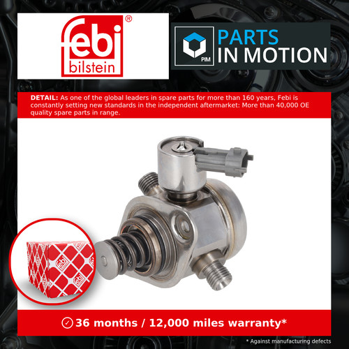 High pressure petrol - pressure, fuel