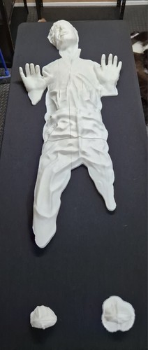 Printed han solo in - 3d,