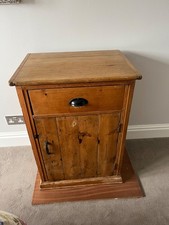 small antique pine cupboard
