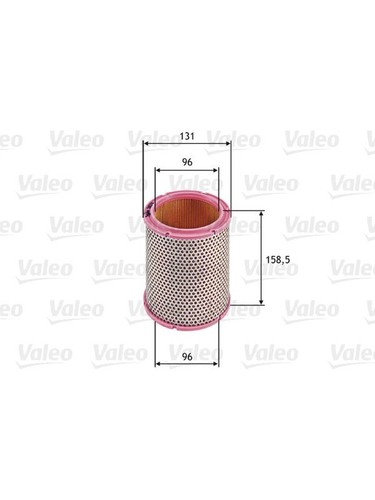 Valeo air filter fits peugeot - filter,