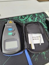Handheld Digital Laser non-contact tachometer DT2234A Rev Counter Meter 