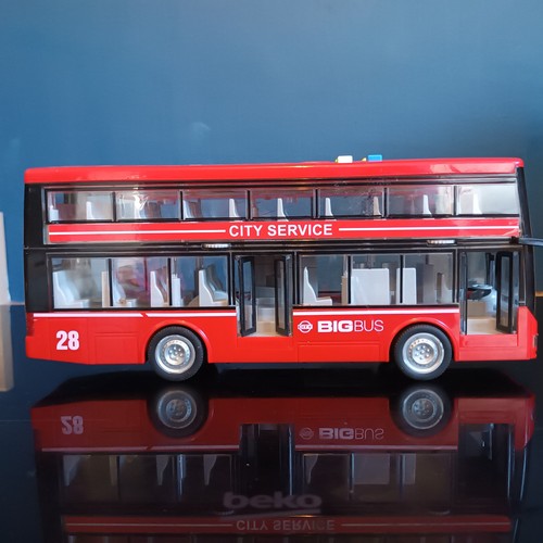 Toy red city - red, service