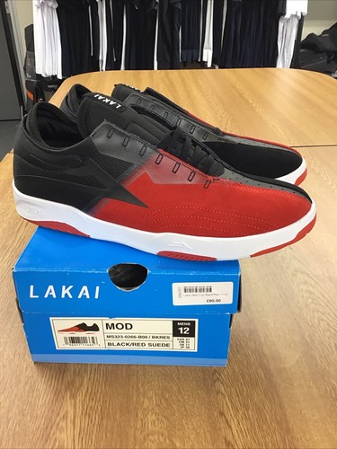 Lakai mod shoe black red - lakai, 11uk