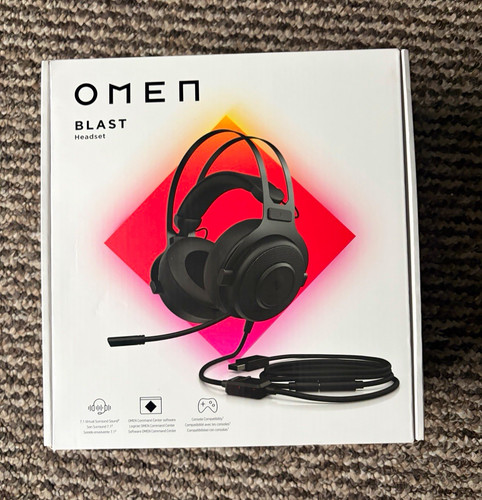 Omen blast black wired - hp,