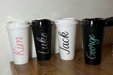 Personalised Travel Mugs | Gift Idea|Coffee Cup | Reusable| Starbucks | Birthday