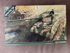 Academy 1/35  German King Tiger (Last Production) model kit No. 13229. New.