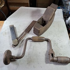 Vintage Tool Bundle (with wood
