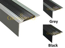 Aluminium Stair Nosing Edge Trim Step Nose Edging Nosings Carpet