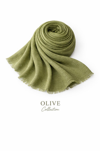 Premium crinkle crimp scarf - crinkle,