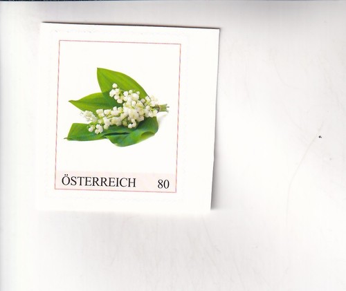 Stamp austria flowers - austria,