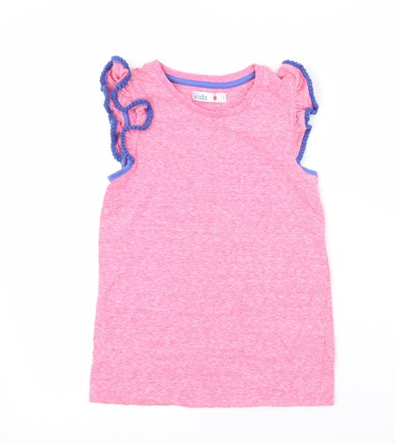 Girls pink tunic - m,