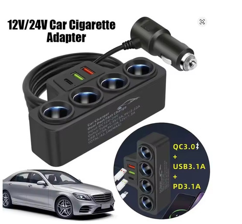 Car phone charger 3 - qc, 3.0