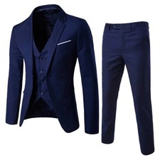 Men's Suits One Button Slim