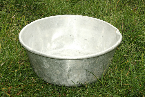 Large rust aluminium - large, pan