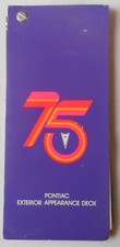 1975 PONTIAC DEALER COLORS ALL