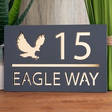 Personalised Eagle Rectangular