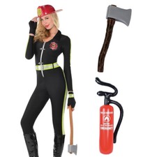 LADIES FIREFIGHTER COSTUME