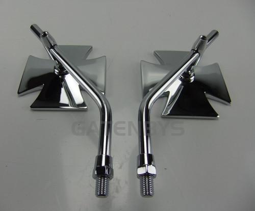 Maltese cross mirrors - maltese,