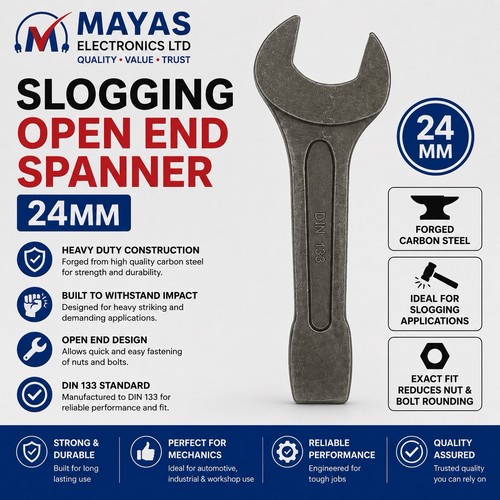 Heavy duty slogging open - slogging, end