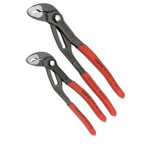 Knipex Cobra Hightech Water Pump Plier Set of 87 01 180 & 87 01 150 New Tools