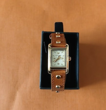 Women’s MICHAEL KORS Mini Taylor Wrap Watch Leather Gold Studded MK-2340