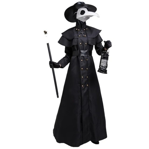 Halloween medieval hooded - hooded, robe