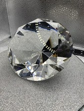 DIAMOND SHAPED CRYSTAL  CLEAR