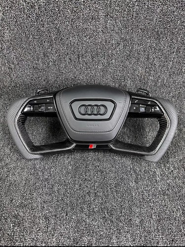 Custom audi leather - audi, carbon
