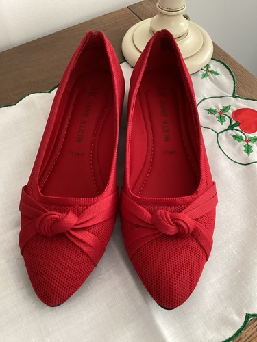 Anne klein fabric upper - klein, flat