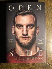 Open Side by Sam Warburton - SIGNED Hardcover 2019 1st Edition/Print 