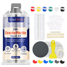 Tile & Stone Repair Kit - Professional Repair for Chips, Cracks, Scratches