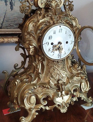 Quarter striking 68cm rococo - quarter,