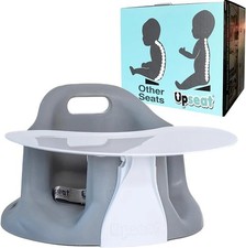 Upseat baby floor seat booster chair for sitting up, removable tray RRP £90