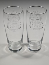 Pair Of Stella Artois Traditional 1 Pint Glasses 2X.  Brand New!