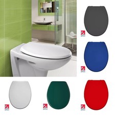 BEMIS Toilet Seat Buxton Thermoplastic Universal fit Coloured Seat Range