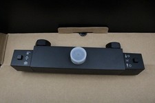 NEW Matte Black Square Thermostatic SHOWER MIXER BAR Boxed - G24