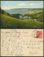 Devon 1920 Old Colour Postcard