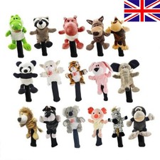 Plush Animal Golf Head Cover Funny Capybara Golf Club Covers Golf Accessories
