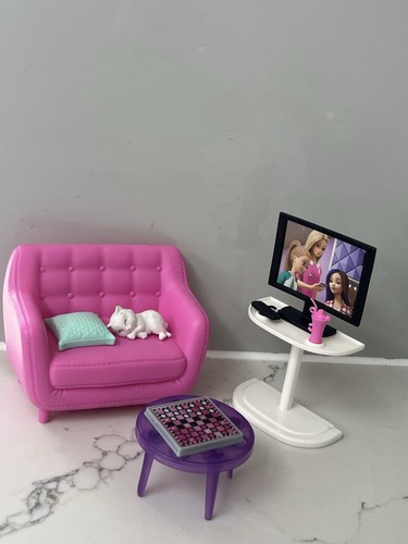 Barbie living room furniture - barbie,