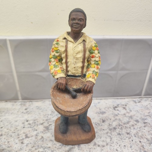 Wooden drummer musician - wooden,