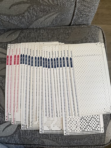 Pcs pre punch cards - pcs,