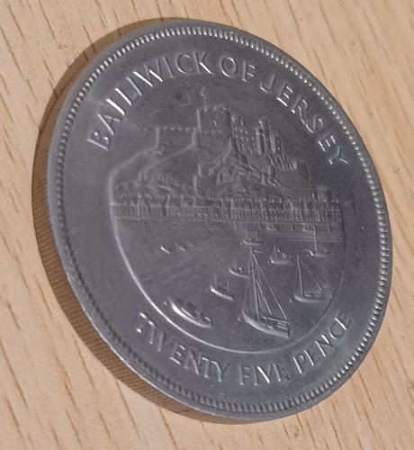 Jersey 25p coin 1977 - jersey,