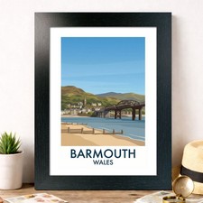 Barmouth, Wales Travel Poster