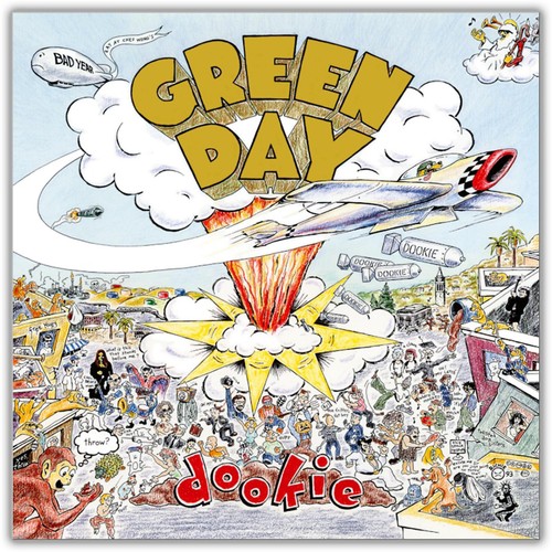 Green day dookie retro - ".,