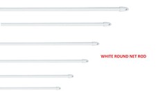 ROUND NET ROD WHITE TELESCOPIC
